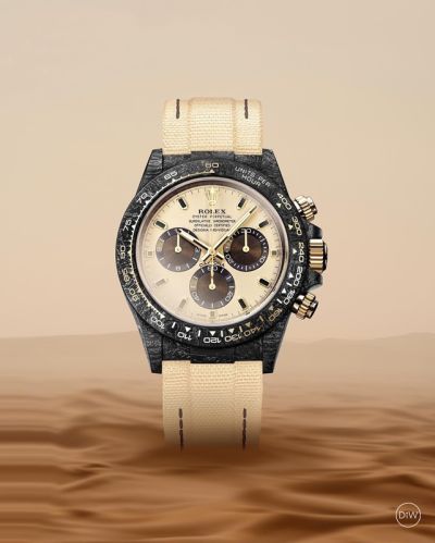 TW Factory Rolex Daytona 4130 Movement 40mm Carbon Fiber Case Sand Band Watch